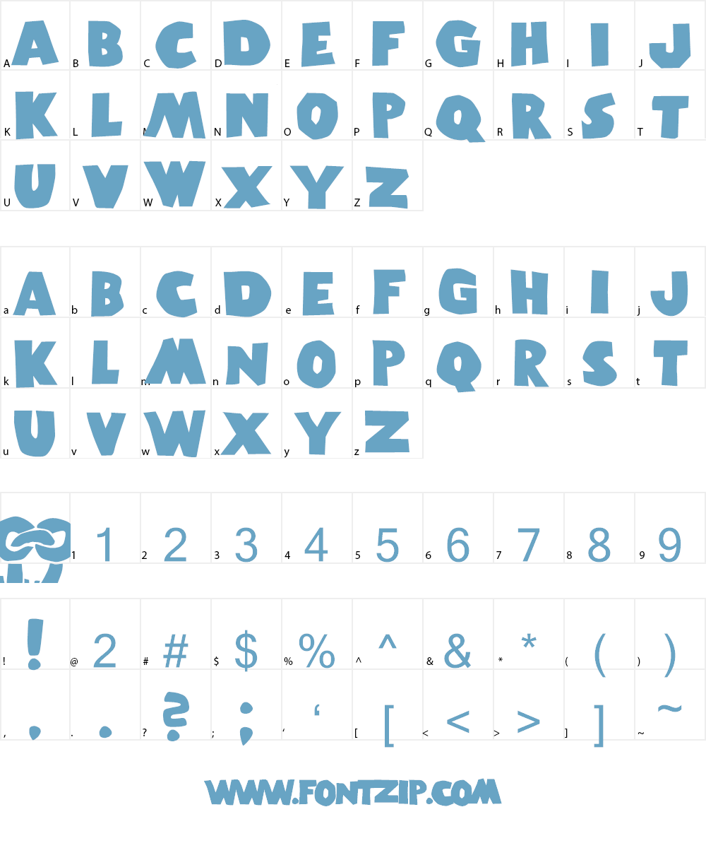 One Flew Over The Cuckoo's Nest Font Character